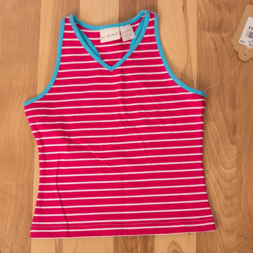 K C PARKER RACER BACK TANK TOP